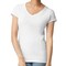 Gildan Softstyle V-Neck T-Shirt, Women's Lightweight Cotton Tee for Custom Printing & Crafts